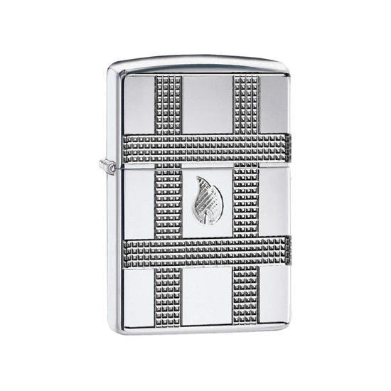 فندک زیپو مدل Zippo Geometric کد 49079